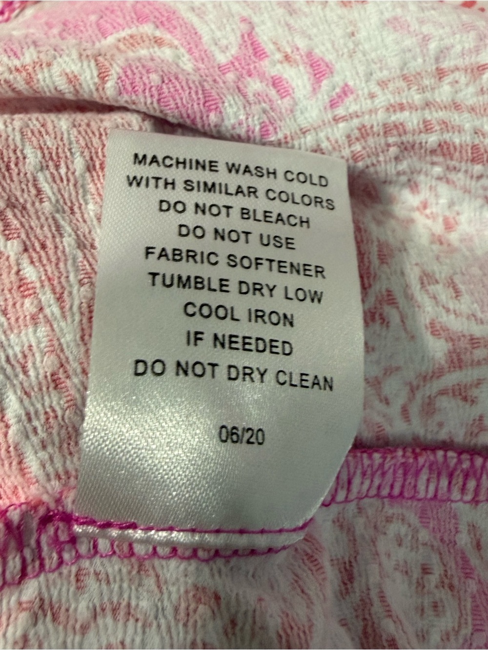 IBKUL UPF50+ Pascha Print Pink Short Sleeve Golf Quarter Zip Women’s Top Size XL - Picture 7 of 10